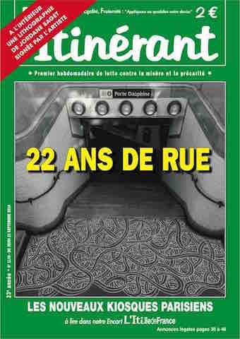 Journal hebdomadaire L'Itinérant, numéro 1139